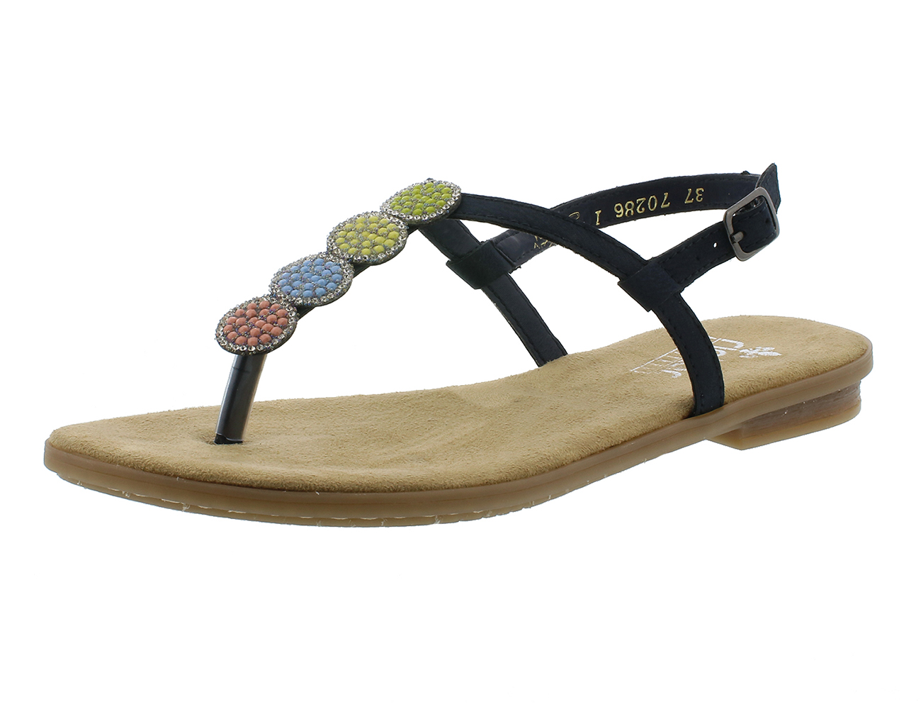 Rieker 64211 14 Schuhe Damen Sandalen Zehentrenner vLN50 Rieker 64211 14 Schuhe Damen Sandalen Zehentrenner vLN50