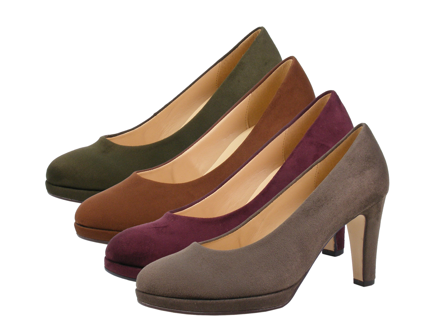 Gabor 91 270 Schuhe Damen Microvelour Plateau Pumps Weite F Gabor 91 270 Schuhe Damen Microvelour Plateau Pumps Weite F