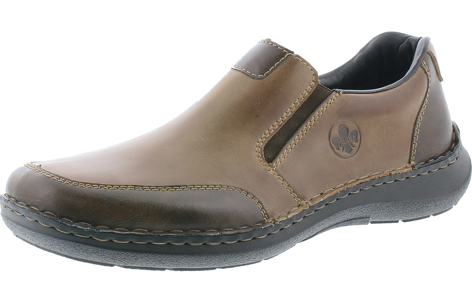 heißer verkauf Rieker Herren Slipper schwarz B0872 02 Verkauf billig Halbschuhe RIEKER 16502 01 Black Männer