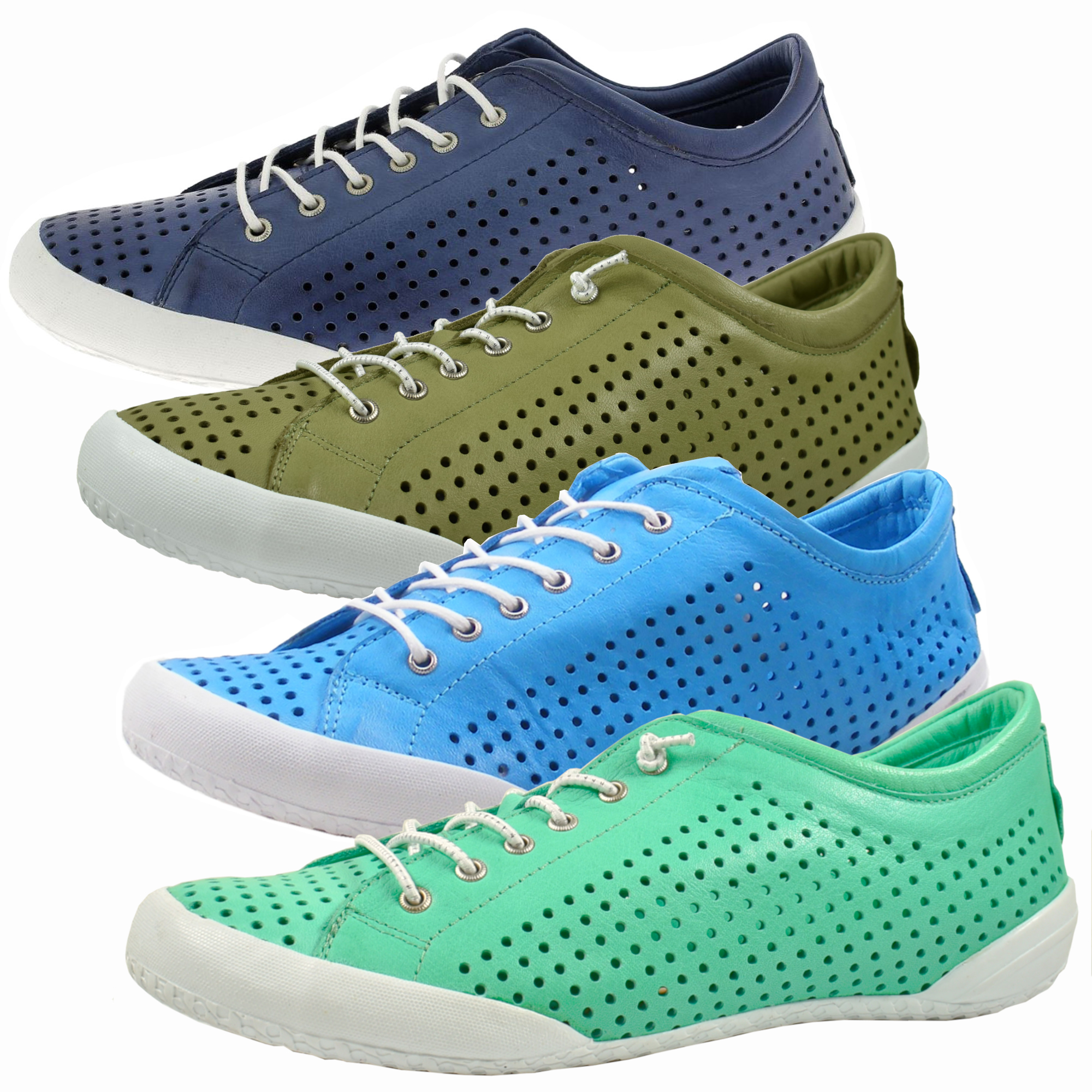 Andrea Conti Sommerschuhe Andrea Conti Damen Schnürschuh