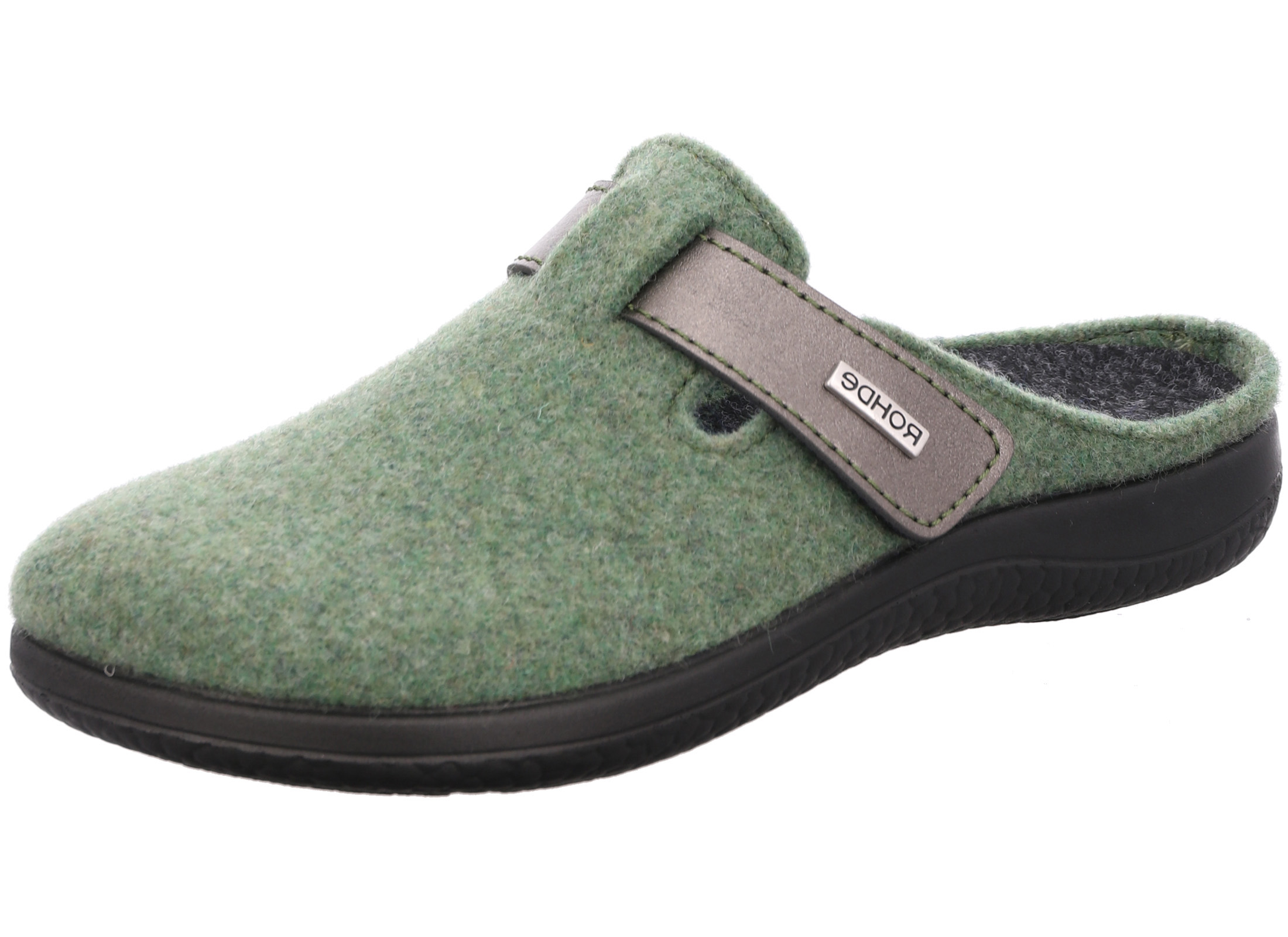 Rohde Damen Pantoffel Hausschuh Wechselfußbett Bari Schuhparadiso