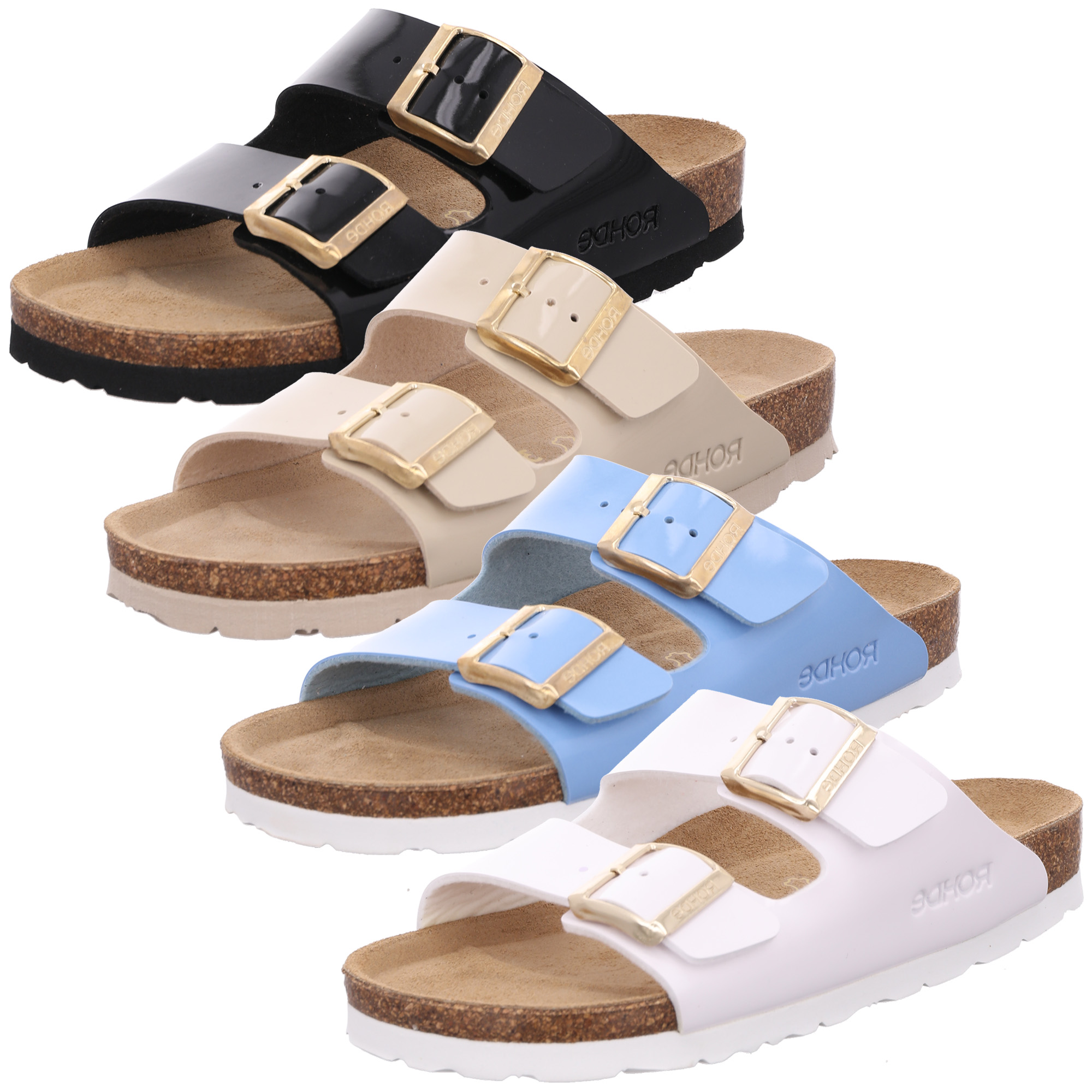 Plakton 183004 Rock Nobuck – Pantofole Donna In Pelle Nabuk – Comode Con Fibbia – Colore Cachi