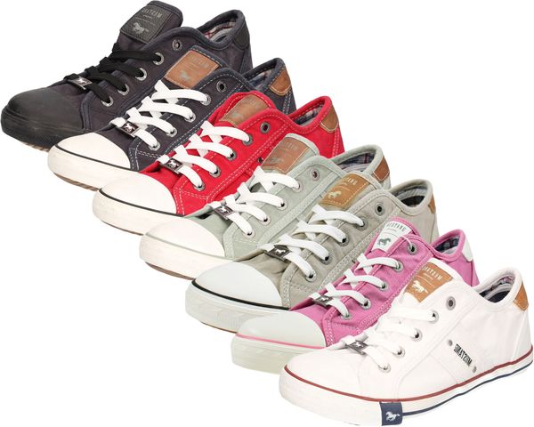 Ford Mustang Mustang Damen Sneaker GrÃ¼n Mustang Casual Lace-Up - Main Image