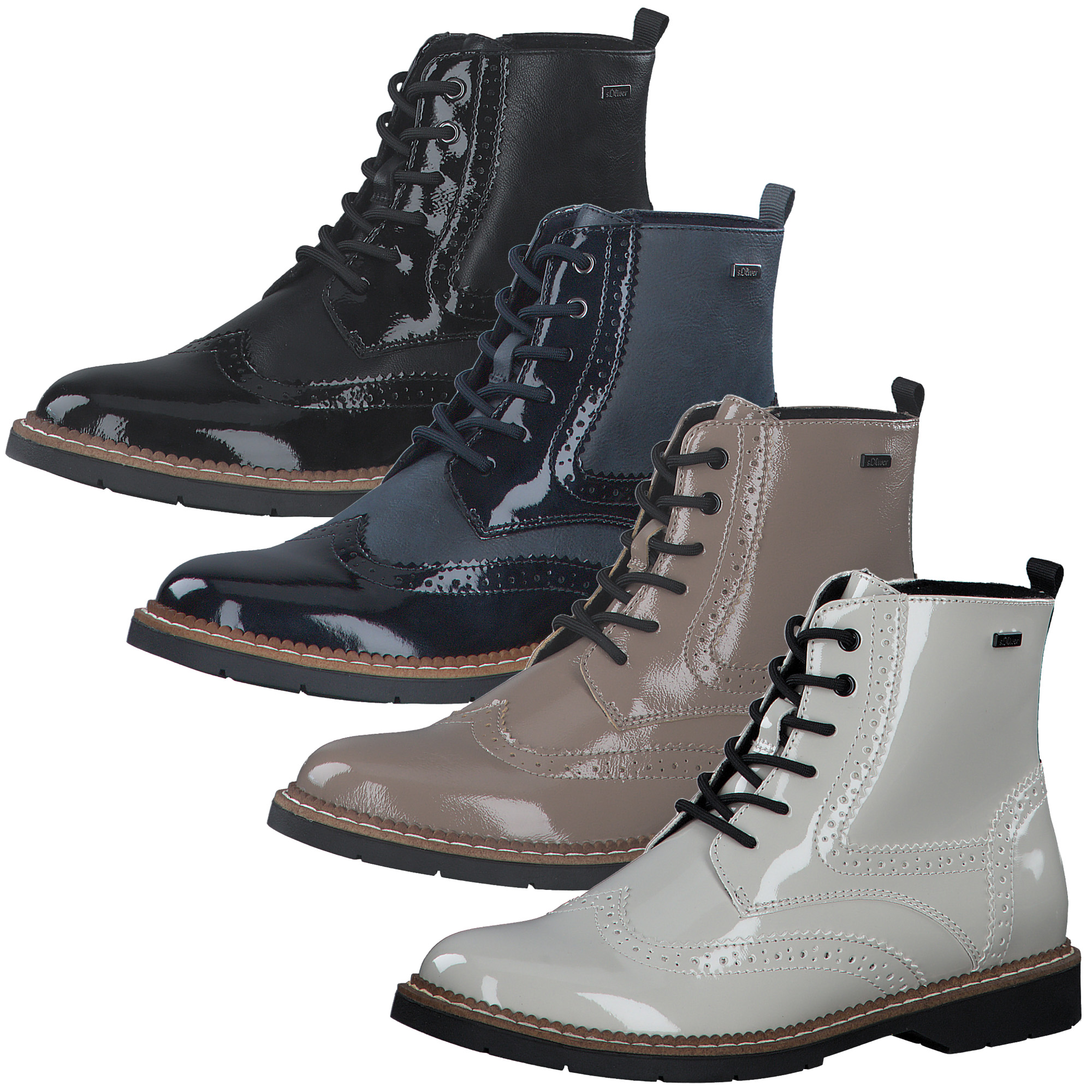 s oliver schuhe lack