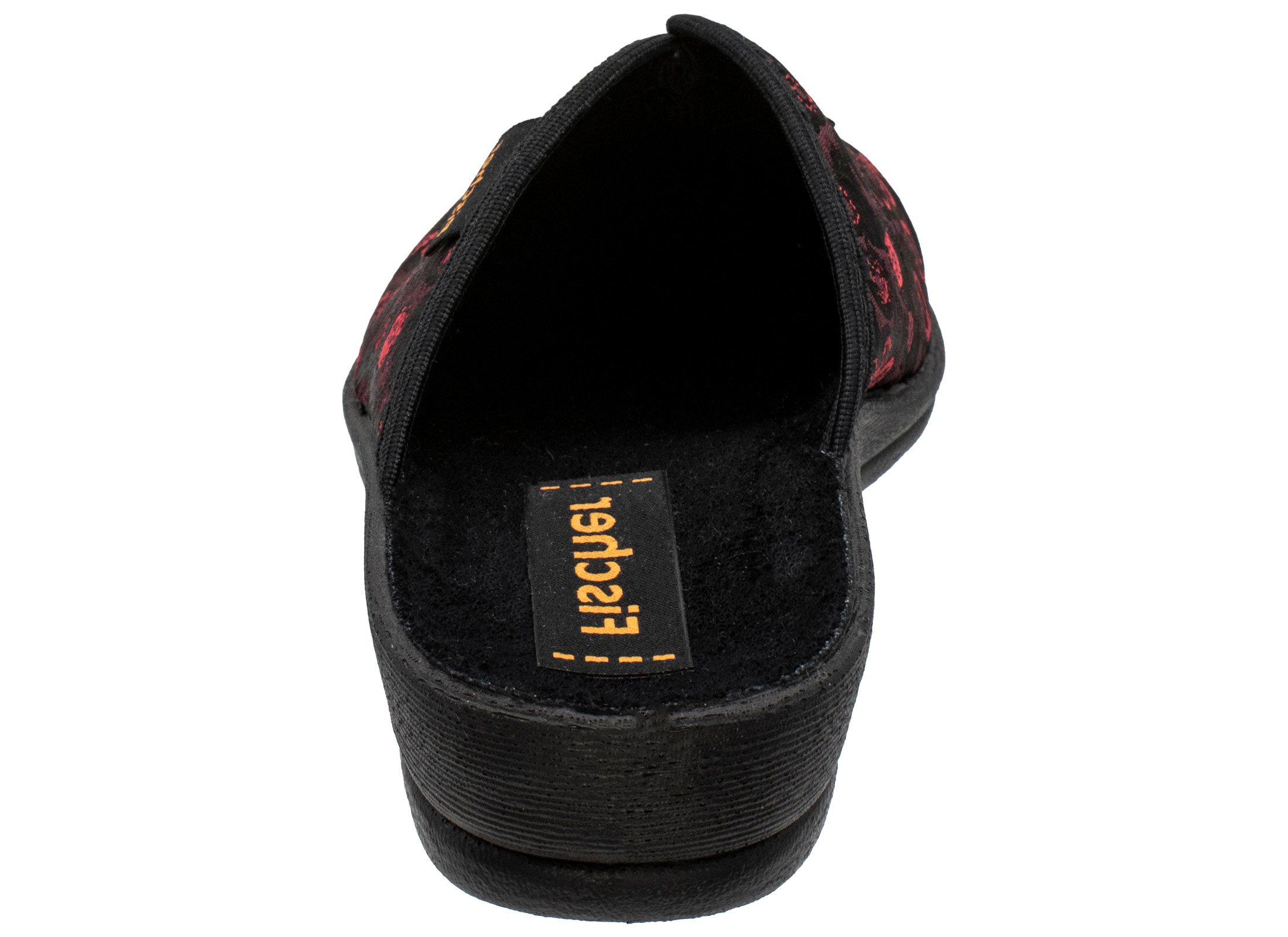 Fischer Pantofole Donna 203620 – Lino Colorato, Fodera In Spugna E Suola Leggera PU