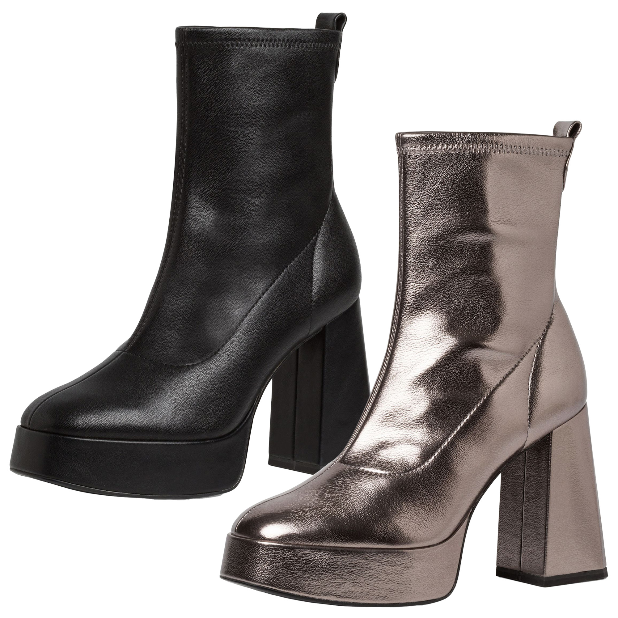 Damen Stiefeletten Lack Stiefel Ohne Absatz Damen Tamaris Stiefel