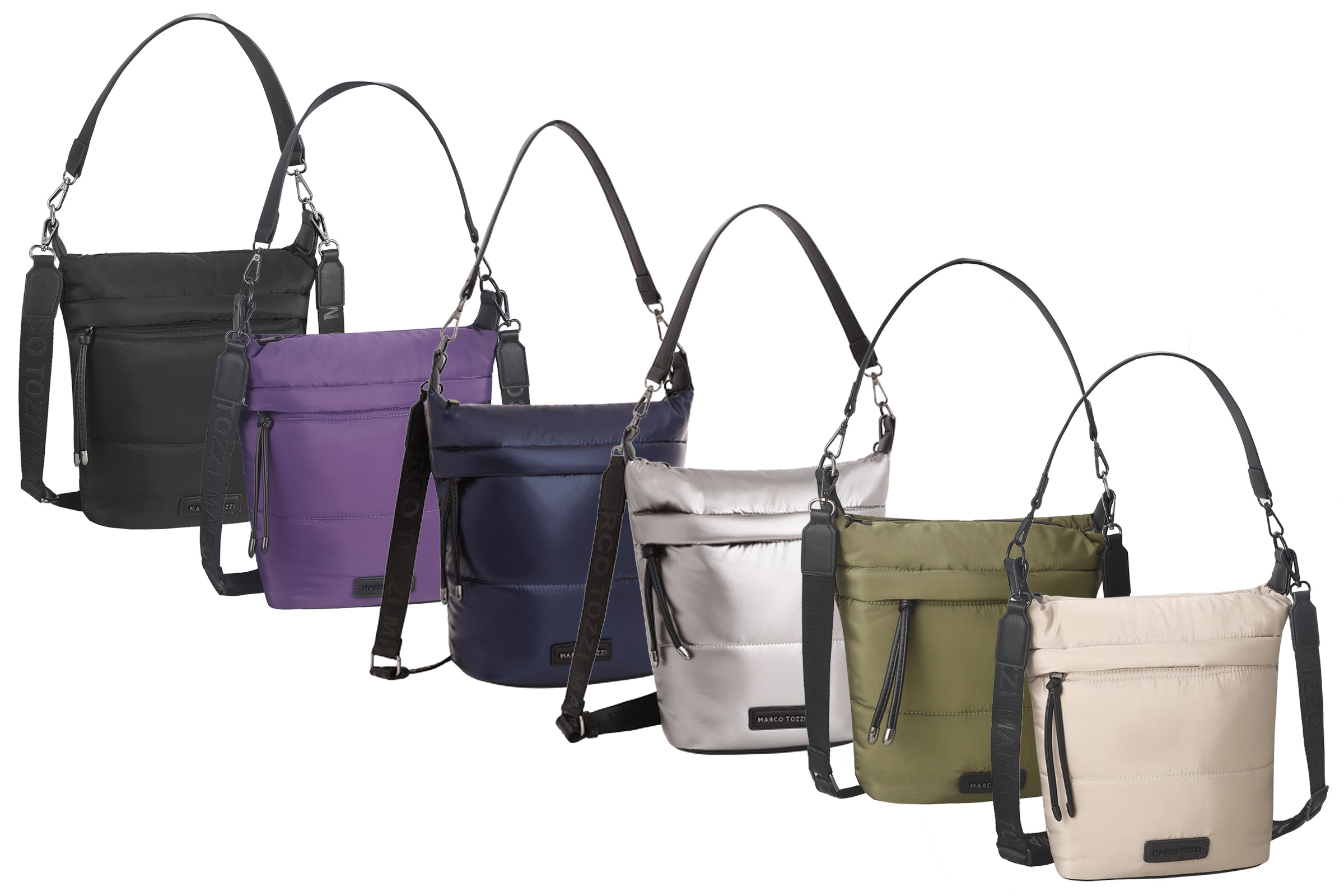 Schultertasche UmhÃ¤ngeuhr Damen Silber Damen Bodybag Sling Tasche