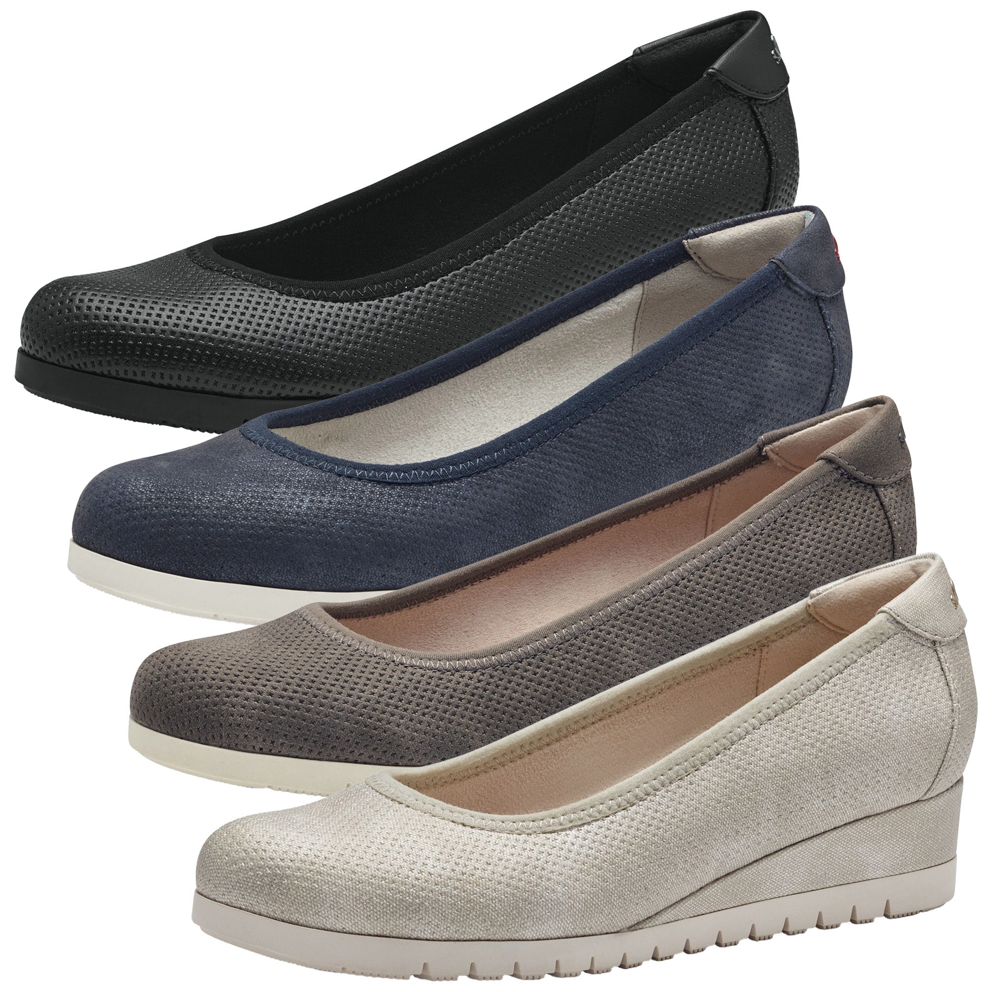 Damenschuhe Pumps Keilabsatz Braun Damenschuhe Schuhe Pumps High