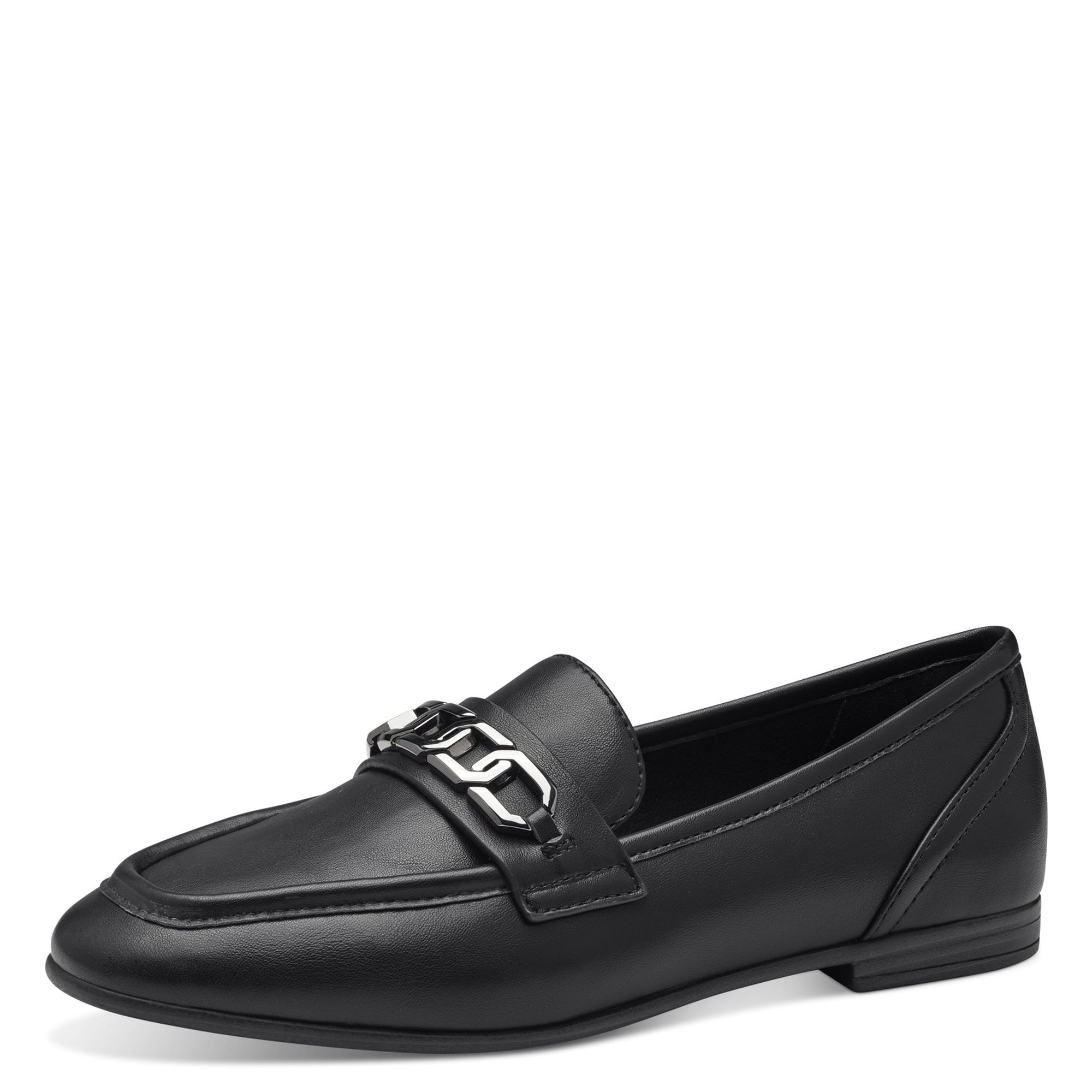 s.Oliver Patent Leather Women's Moccasins in Black Color 5 24729 45 018