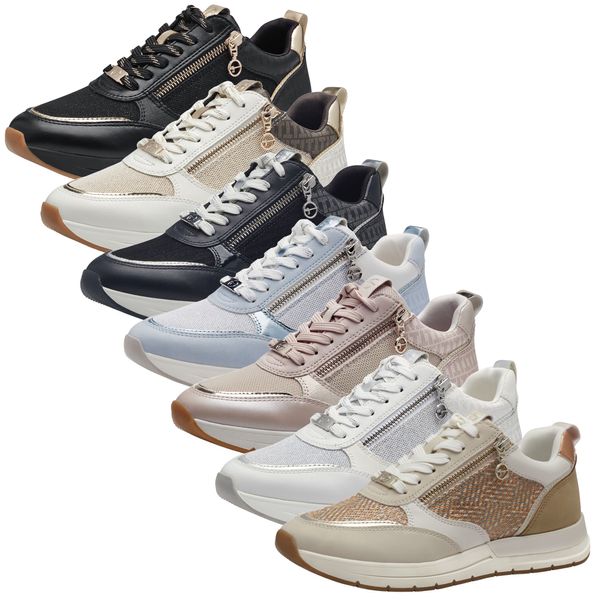 Produktbild von Tamaris Damen Sneaker In Silber, Größe 39