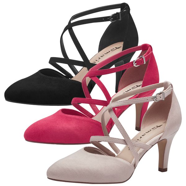 Tamaris Damen Pumps Tamaris Pumps Riemchen Tamaris Damenpumps