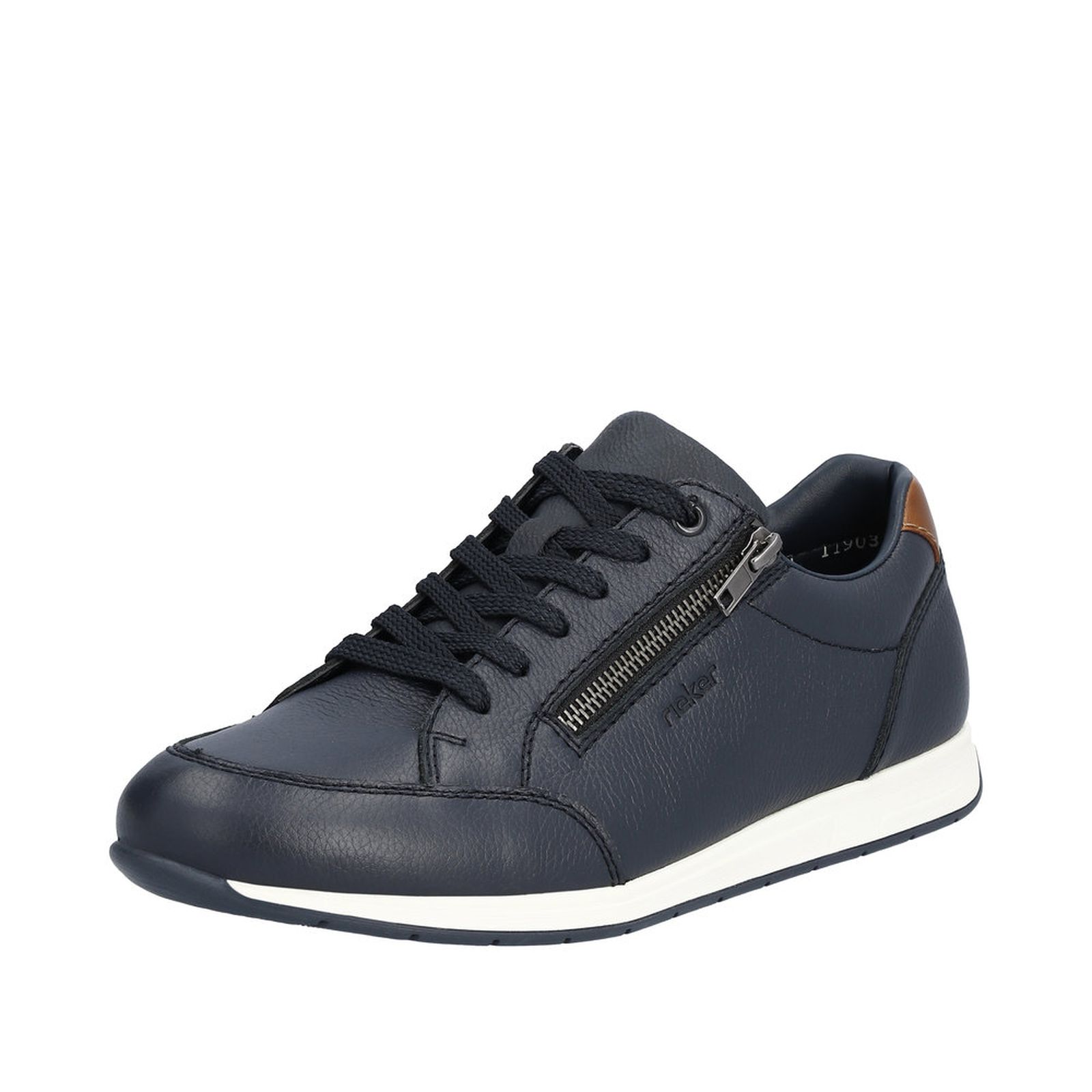 Rieker Herren Leder Sneaker elegant Reißverschluss | Schuhparadiso