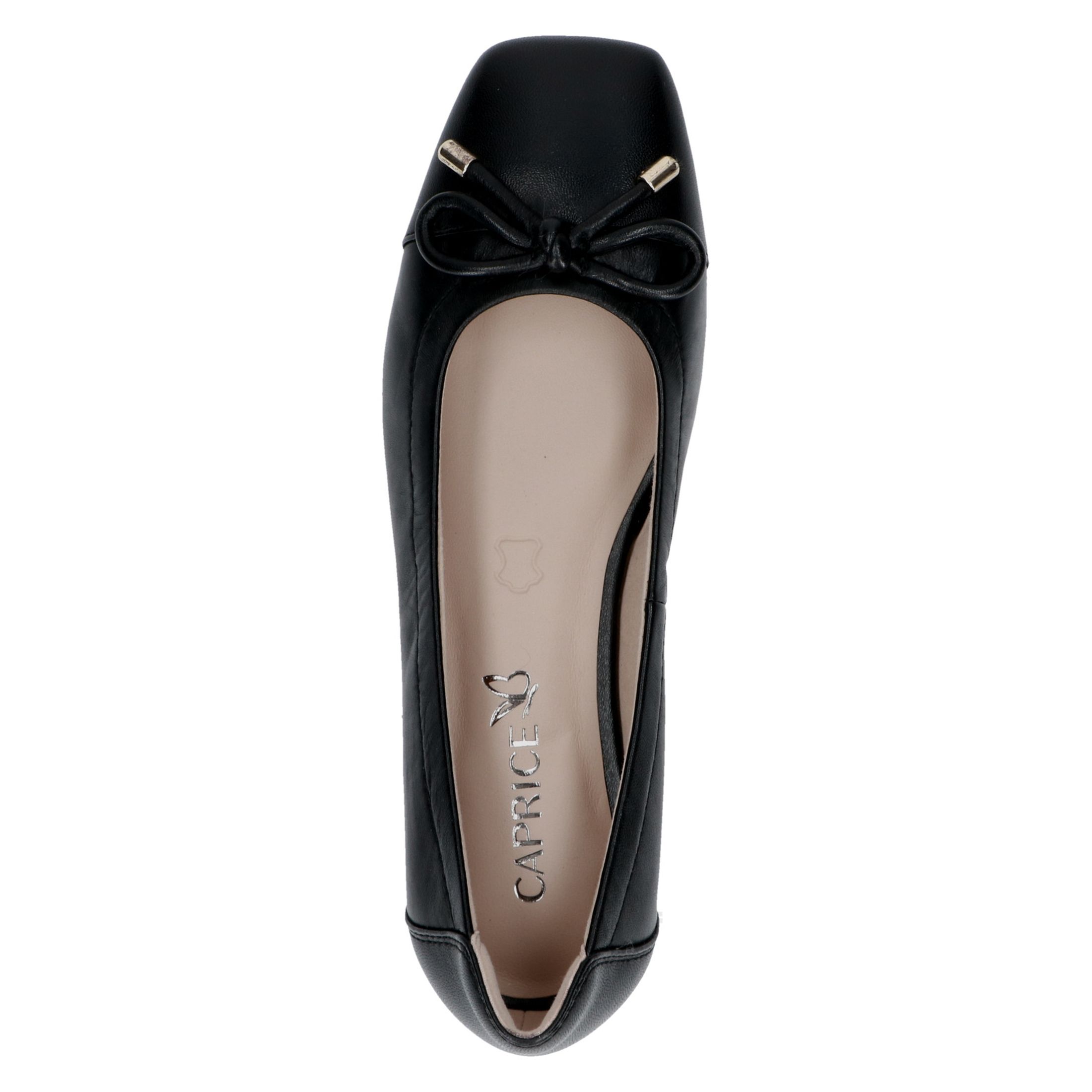 Caprice Damen Ballerina Schleife Leder 9-22102-42 Produktbild-Vorschau 4