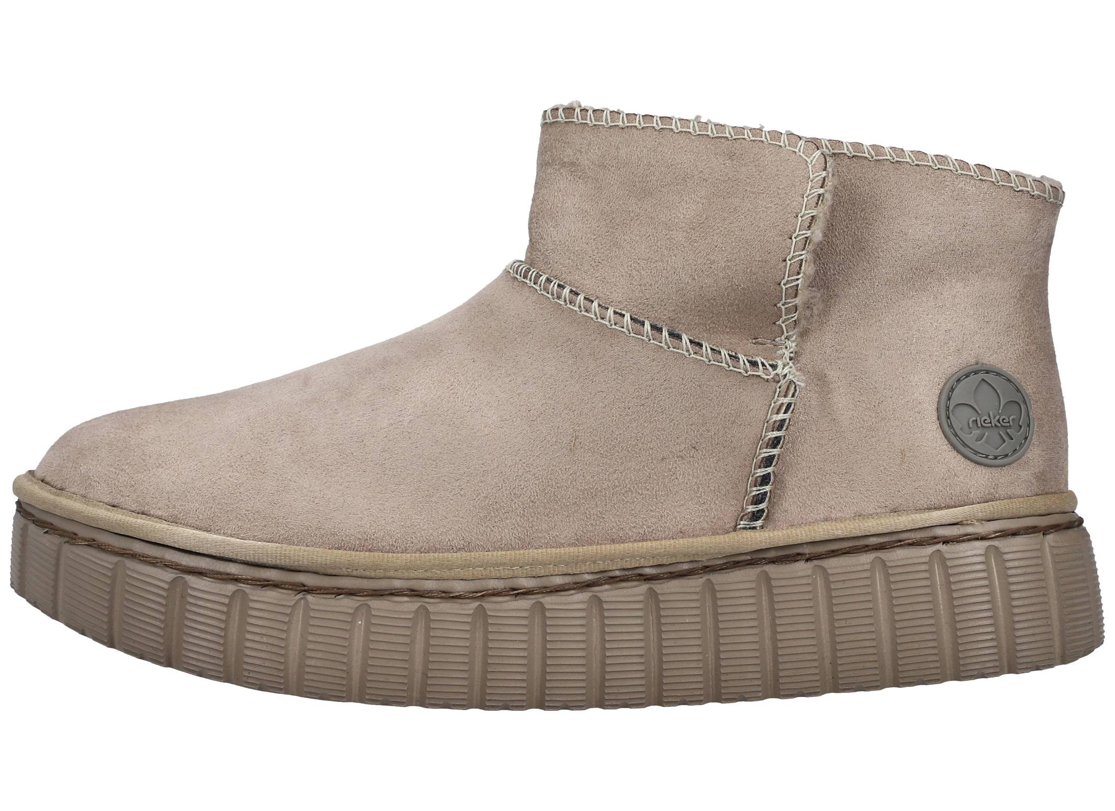 Warm Gefüttert Rieker Damen Boot Braun Rieker Warm Gefüttert