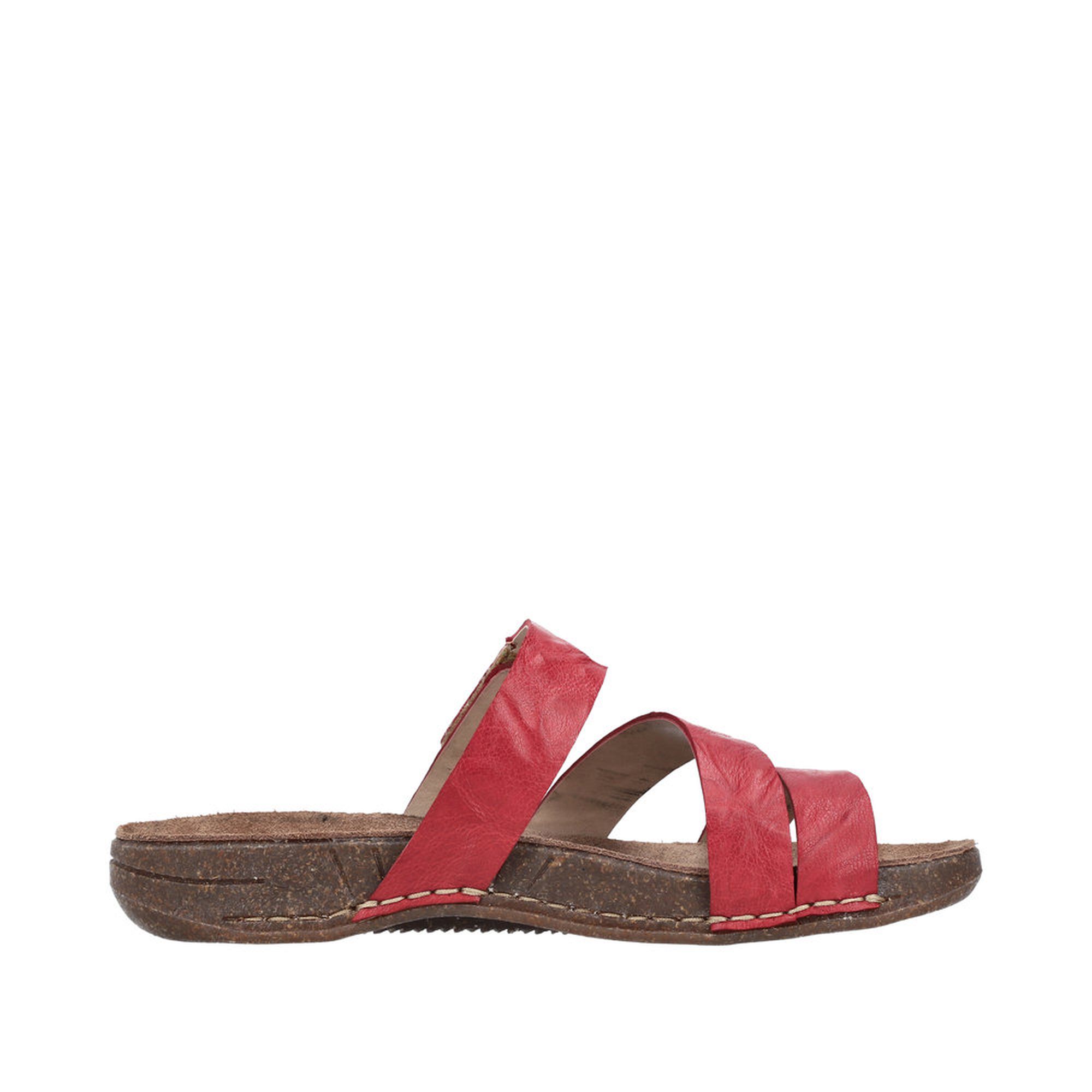 Rieker 61450, Ciabatte Donna, Colore: Rosso, 38 EU-38 EU - 8