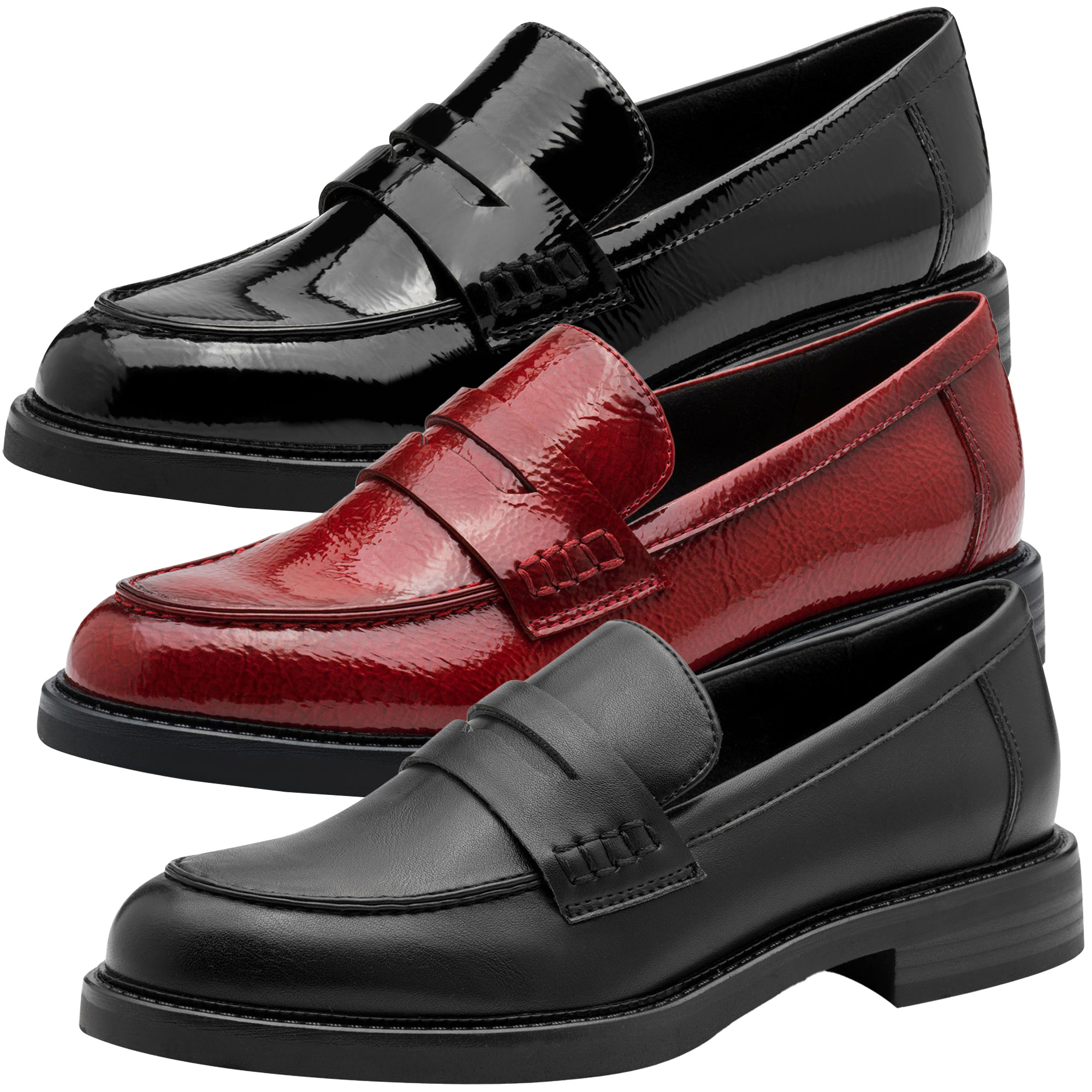 RCTEC Damen-Loafer - Super Bequeme Slip-On Schuhe Für Büro & Alltag