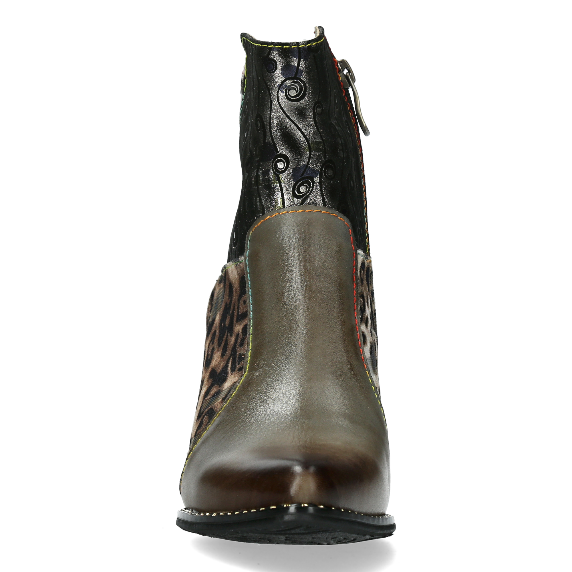 Laura Vita Damen Stiefeletten Ancnao 139 – Blockabsatz, Pull-On, PVC & Gummisohle